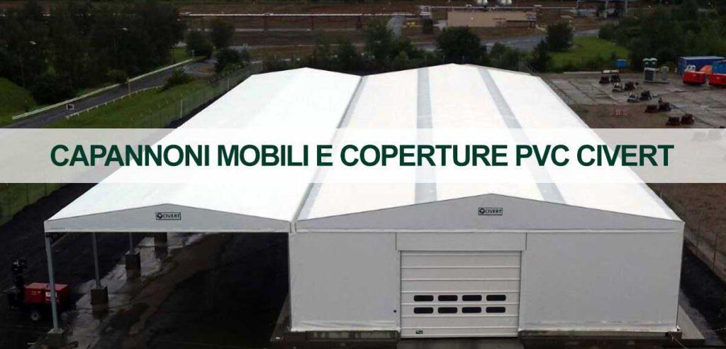 coperture mobili e capannoni mobili Civert