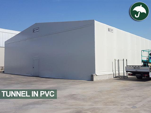 Coperture Pvc Civert Tunnel Retrattili E Capannoni Mobili